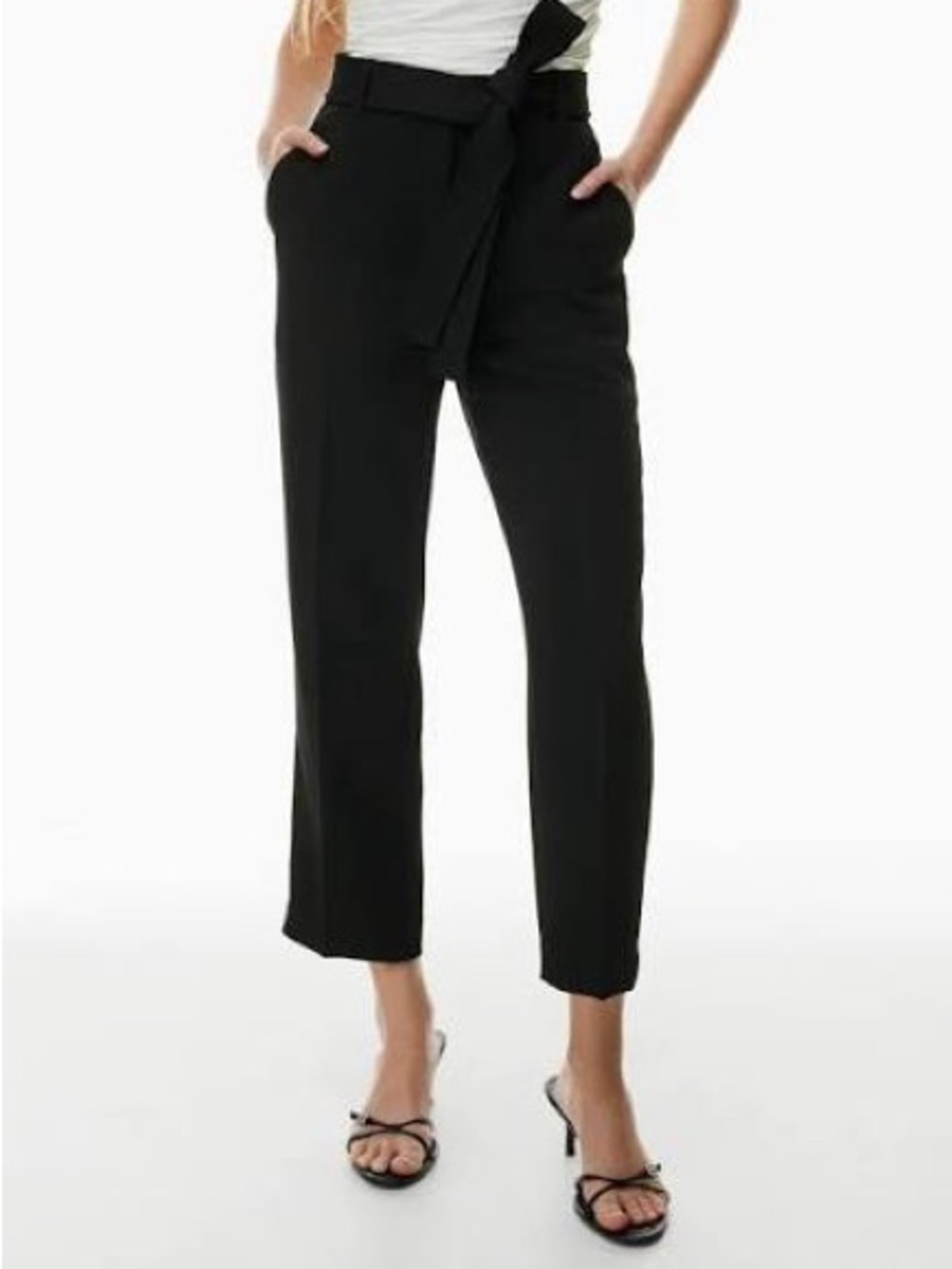 Aritzia tie front pant